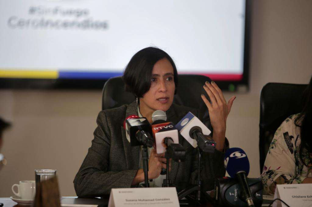 Muhamad explicó que esta disminución de incendios se vincula con el fenómeno de La Niña.