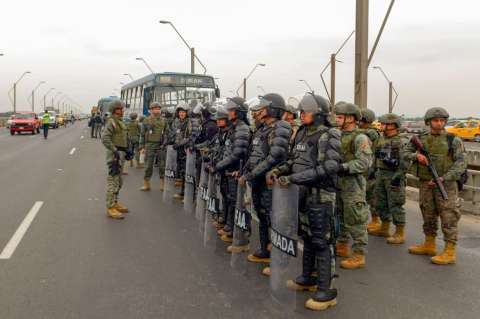En imágenes: Crece la tensión en Ecuador en nueva nueva jornada de protestas