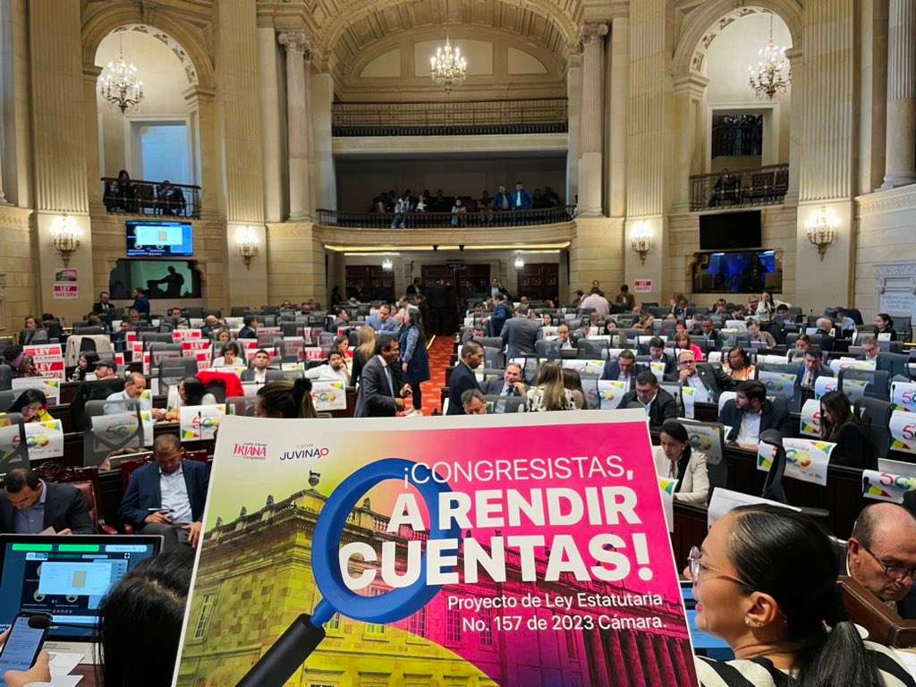Rendición de cuentas de congresistas: avanza proyecto de ley