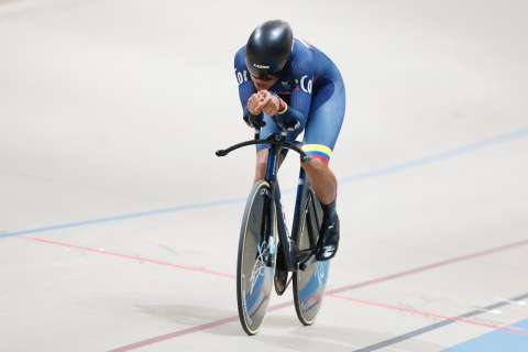 Stefany Cuadrado y una buena noticia para el ciclismo colombiano: oro y récord paramericano