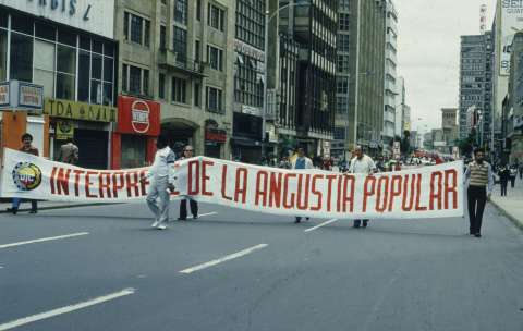 Lo que propone el movimiento sindical para su reparación como víctima de la guerra