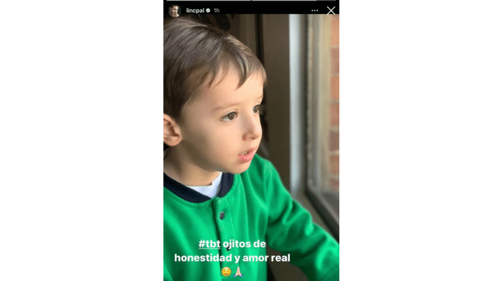 Lincoln Palomeque, ex de Carolina Cruz, mostró a su “amor real” en redes sociales
