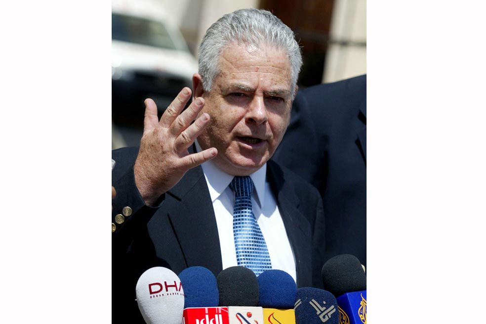 Efraim Sneh, director del partido político Yisrael Hazaka o Israel Poderoso. / AFP