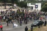 Entre bloqueos y arengas transcurre jornada de protestas en Bogotá