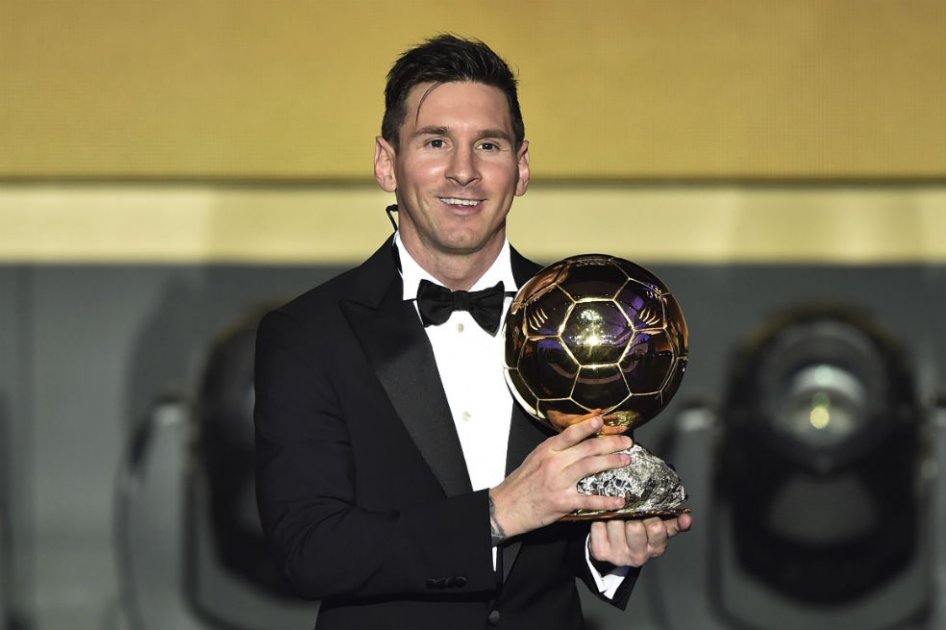 Lionel Messi ganó su quinto Balón de Oro. Foto: AFP