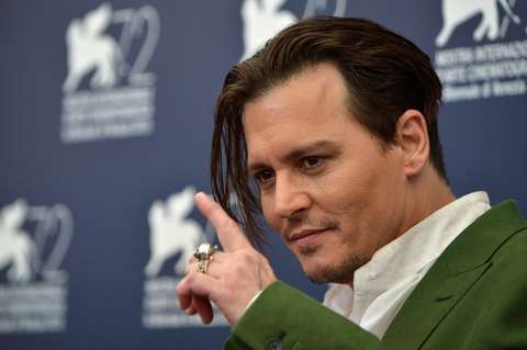El día de Johnny Depp en el Festival de Venecia