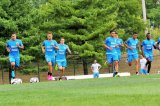 Colombia entrenó a doble jornada en Nueva Jersey