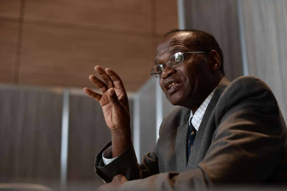 El profesor Muna B. Ndulo estuvo en Colombia hace un mes, en el Encuentro Anual de la Jurisdicción Constitucional. / Óscar Pérez - El Espectador