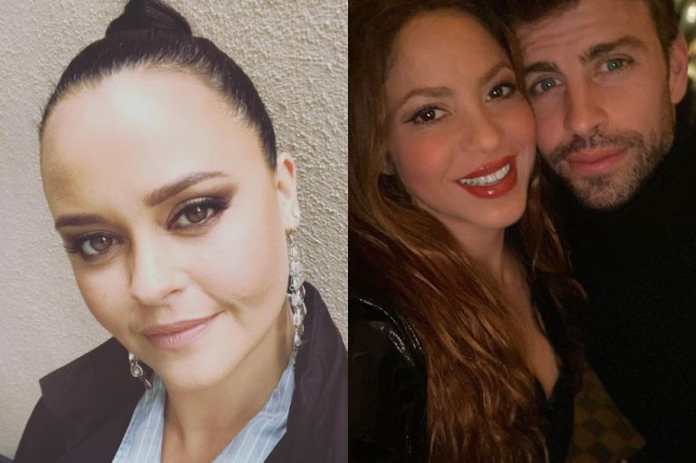 Video: Shaila Dúrcal apoya a Piqué en público y termina atacando a Shakira