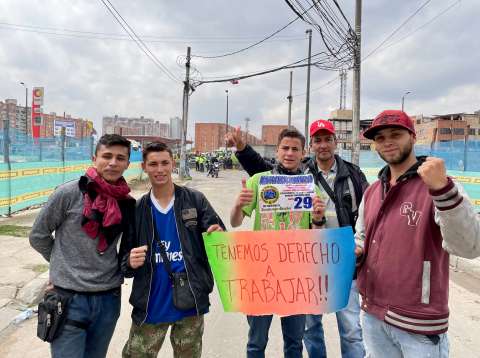 ¿Qué le piden los bicitaxistas de Kennedy a la alcaldesa Claudia López?