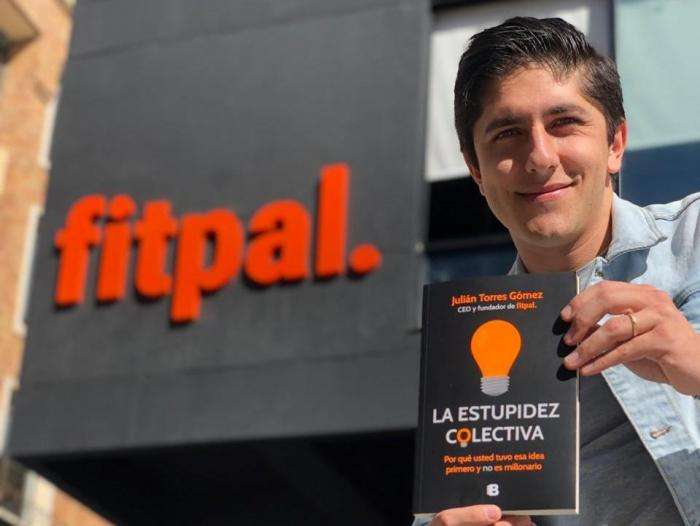 Julián Torres Gómez es administrador de empresas de la Universidad de los Andes y CEO de Fitpal, que se basa en una aplicación a través de la que los usuarios escogen su régimen físico. / Cortesía