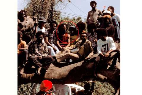 Bob Marley y Michael Jackson cuando no sabían que sería inmortales