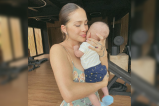Greeicy Rendón reveló el curioso ‘defecto’ que su hijo Kai le heredó a Mike Bahía