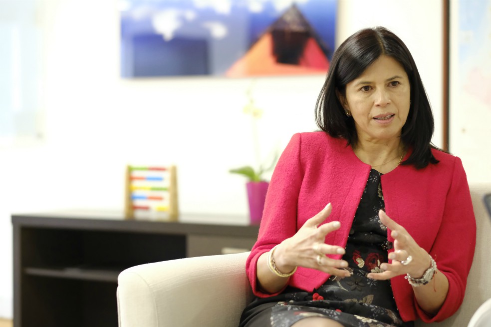 Gloria Alonso, directora de Planeación Nacional. 