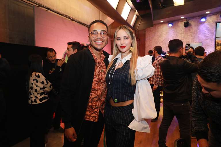Cristian Lopez y Zulma Rey