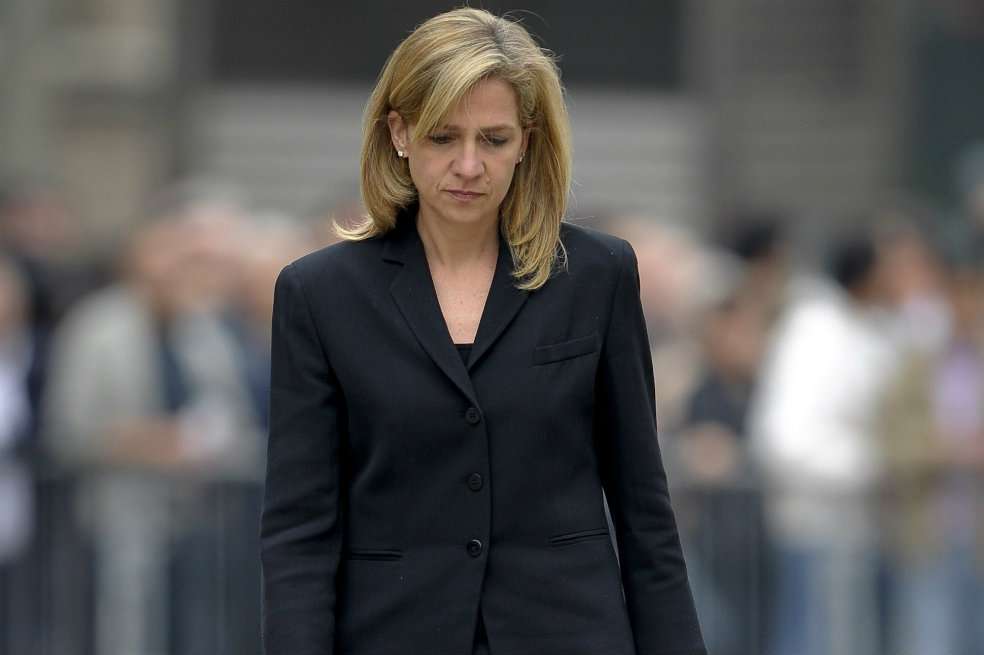 Cristina de Borbón, en la mira de la justicia. / AFP