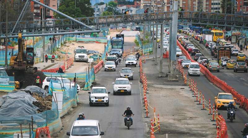 Trancones en Bogota