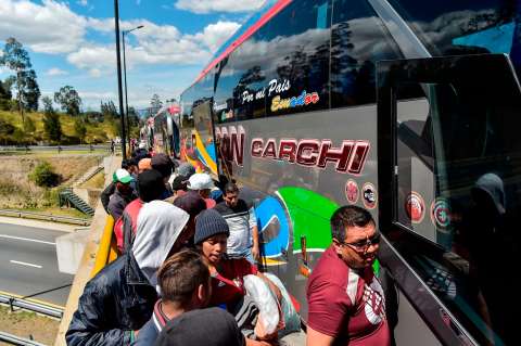 La tensión entre Ecuador y migrantes venezolanos