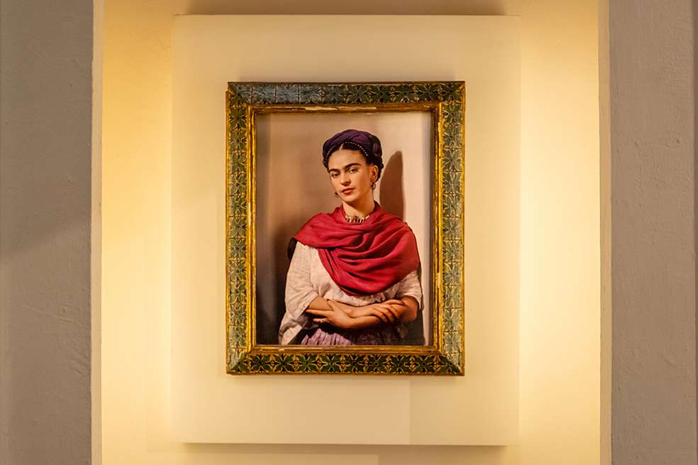 MEXICO CITY, MEXICO - JANUARY 17: Inside the Casa Azul, or Blue House, in Mexico City, the museum dedicated to artist Frida Kahlo on January 17, 2019 in Mexico City, Mexico. (Photo by Andrew Hasson/Getty Images)