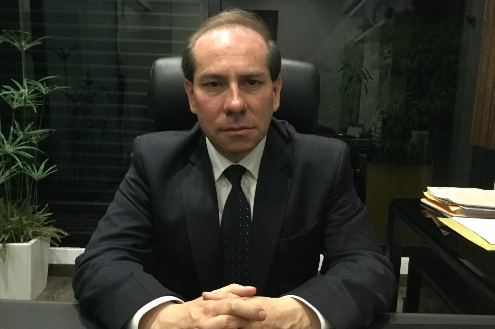 Óscar Guerrero, abogado del exgobernador de Córdoba, Alejandro Lyons. / Archivo personal