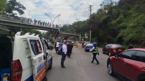 El fatal accidente en moto en el que murió una mujer de 23 años en Floridablanca