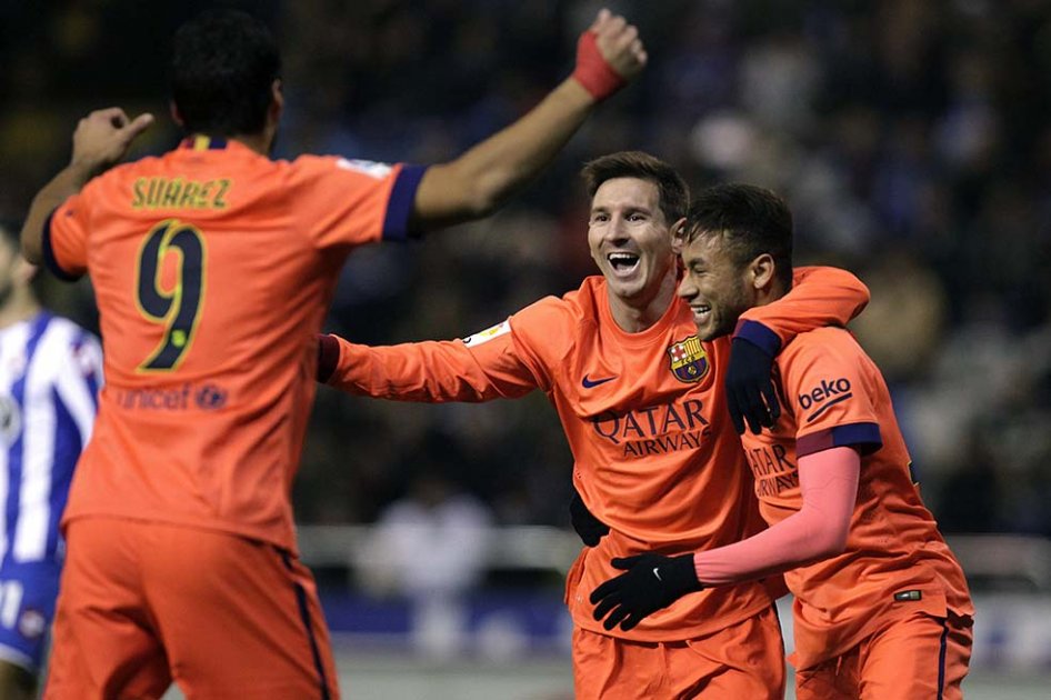Lionel Messi, delantero del Barcelona. Foto: AFP