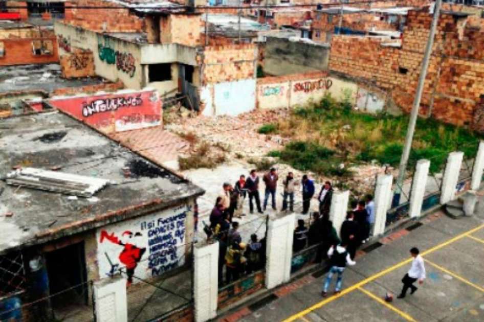 Actual sede del colegio Gran Yomasa en Usme.