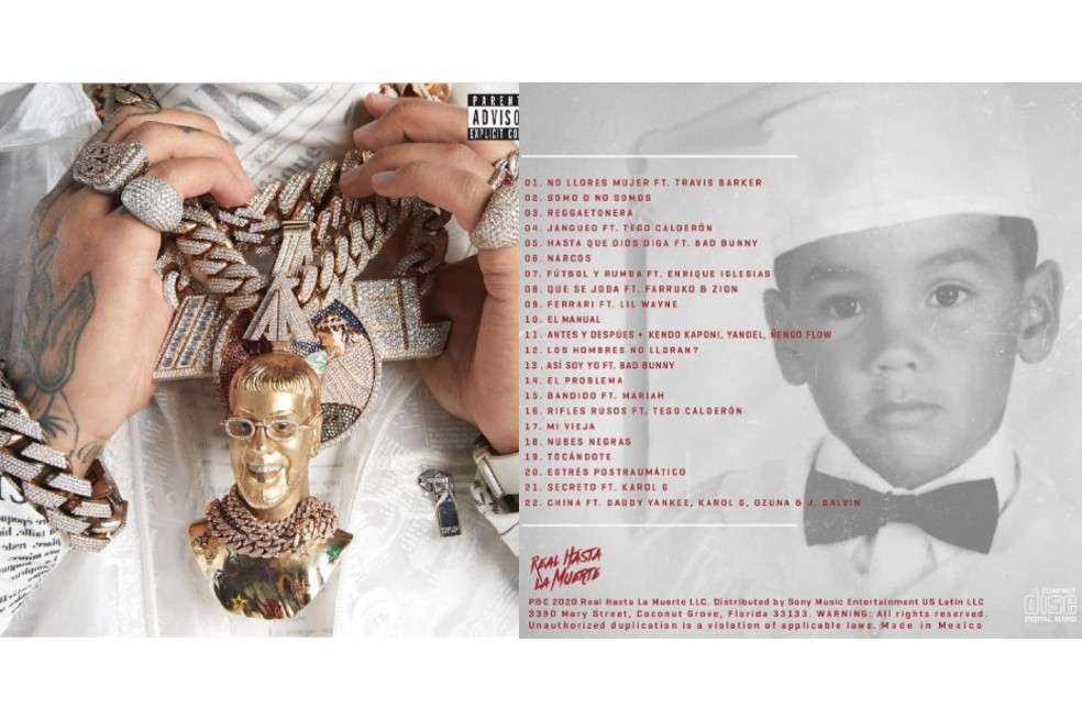 El álbum cuenta con 22 canciones.