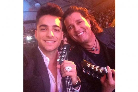 Maluma y Carlos Vives. / Instagram