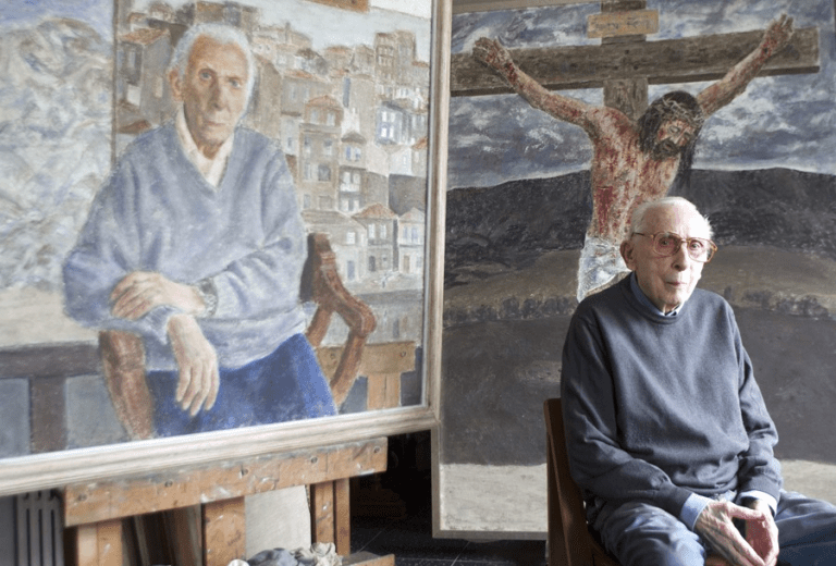 Falleció Luis Torras, el pintor más viejo del mundo