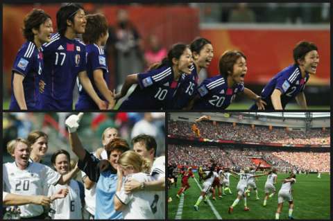 Así han sido las finales de los mundiales femeninos de fútbol