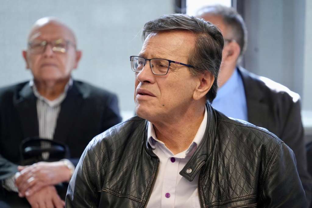 Fabio Arias, presidente de la CUT.