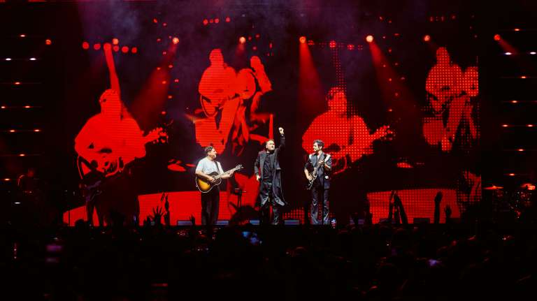 Reik en concierto en Bogotá, 11 de mayo 2025.