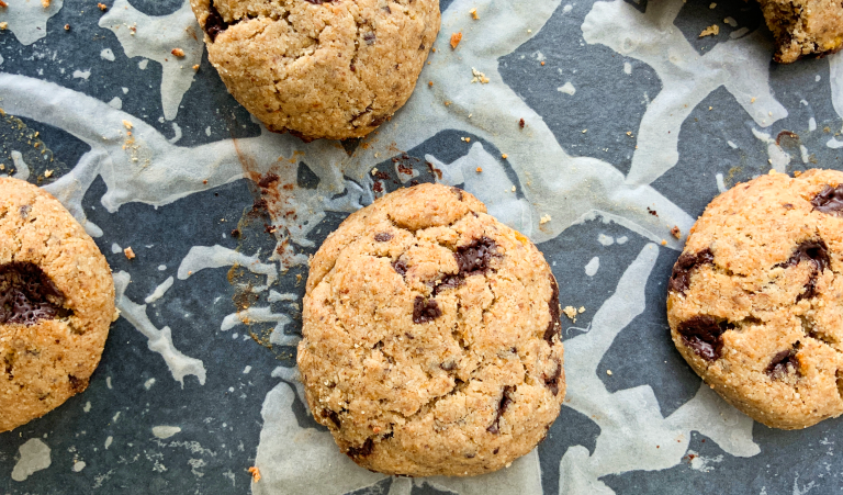 Receta: galletas de chocolate con frutos secos
