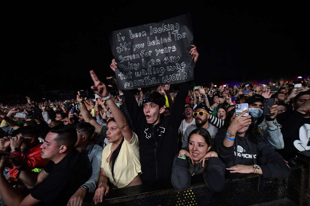 Aspectos del segundo día del Festival Estereo Picnic 2022
