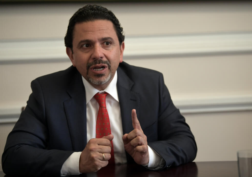Miguel Ceballos, alto comisionado para la Paz. / Mauricio Alvarado - El Espectador