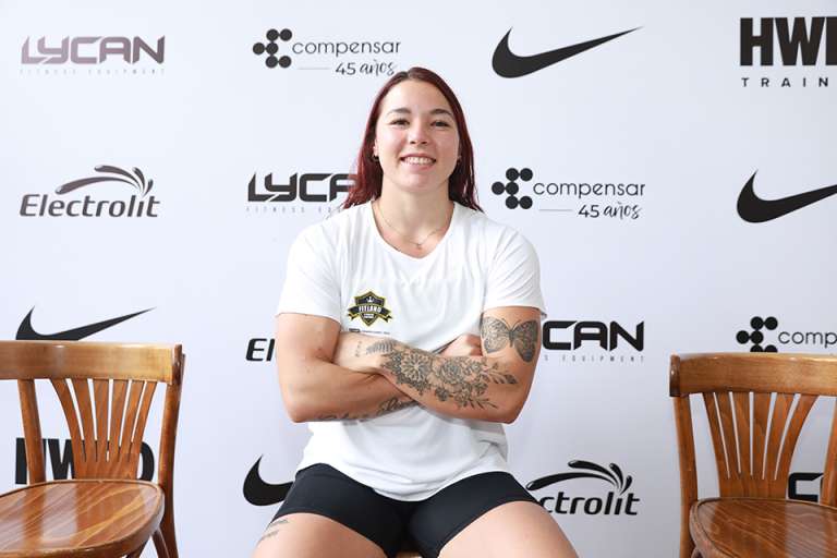 Sasha Nievas, medallista olímpica argentina.