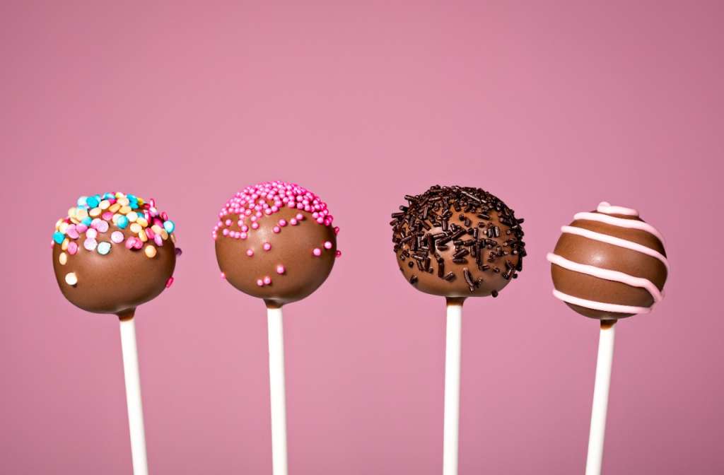 Colombinas de chocolate