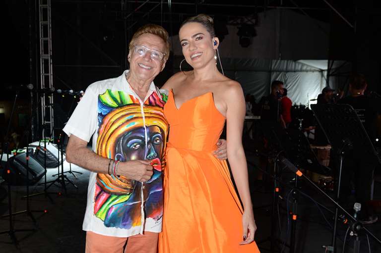 Jairo Martínez y Carolina de Pombo.