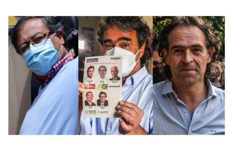 Petro, “Fico” y Fajardo son los ganadores de las consultas presidenciales