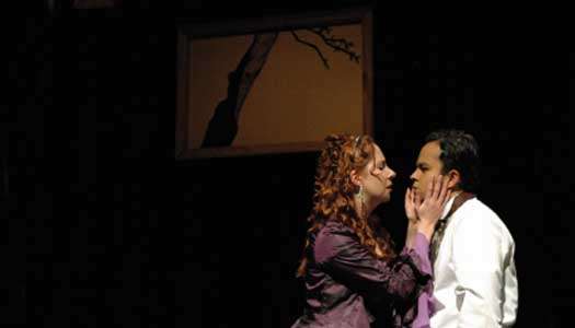 Imagen de una de las escenas de El idiota, de Dostoievski, que se presentará este año en el teatro Libre de Bogotá. / Cortesía