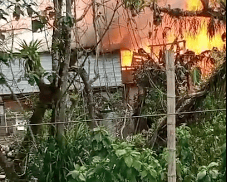 Incendio en Pereira: tres heridos y más de 20 viviendas afectadas