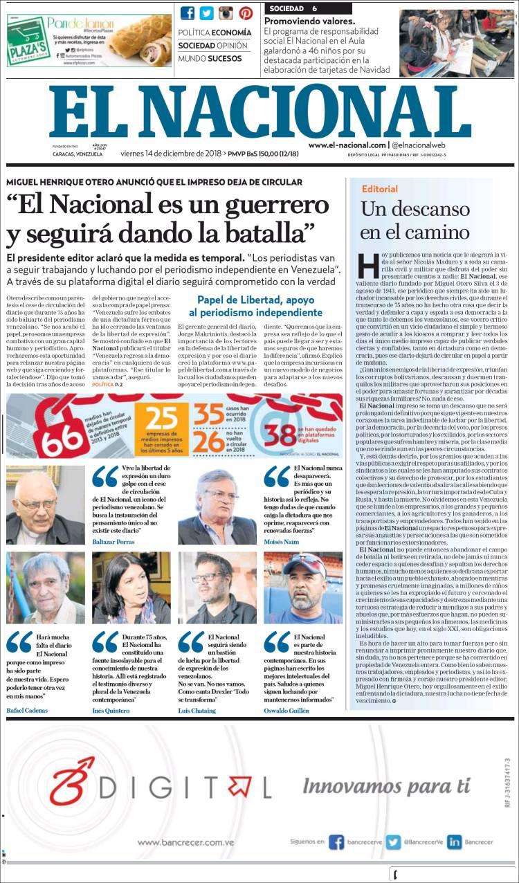 En Venezuela, los reporteros denuncian constantes agresiones y arrestos ilegales en el cumplimiento de su labor. Solo durante el primer semestre de 2018, el SNTP documentó 113 ataques contra periodistas.