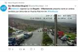 Dificultades en la movilidad de la vía Bogotá – Villavicencio