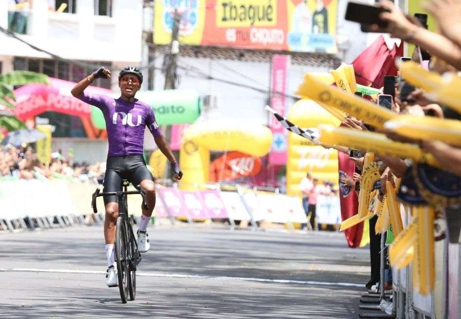 Emoción en Ibagué: Johan Rubio lloró tras ganar la quinta etapa del Clásico RCN