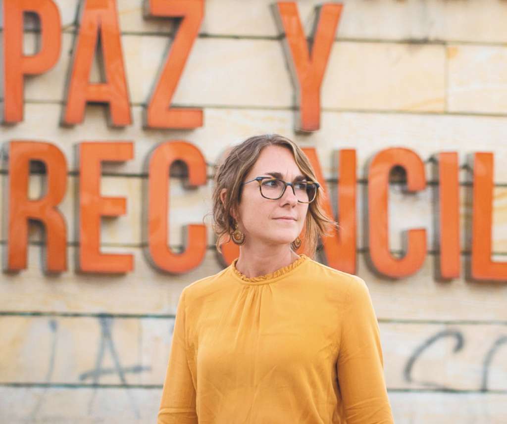 Angela Lederach, candidata a la tesis doctoral “Paz sin prisa: La construcción de la paz cotidiana en Colombia”. / Cortesía.
