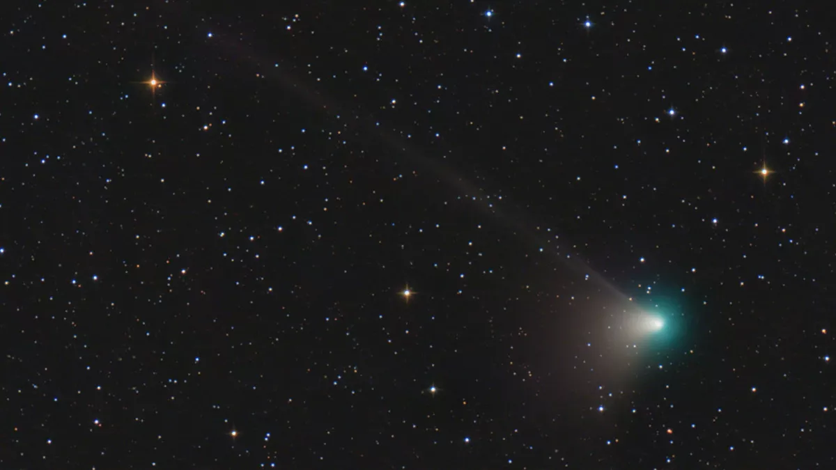 El cometa tiene solo 1 kilómetro de diámetro.