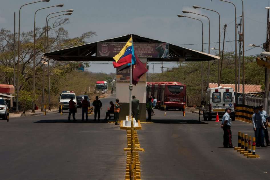 Frontera de Colombia y Venezuela en Paraguachón. / EFE