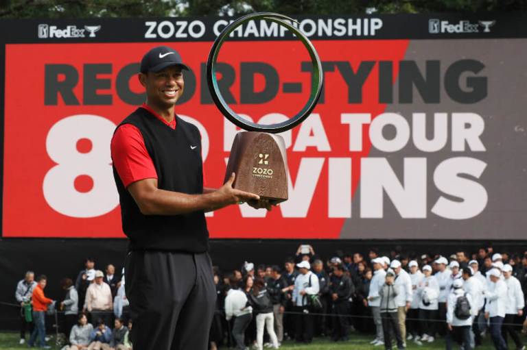 Tiger Woods llegó a 82 títulos en el PGA Tour