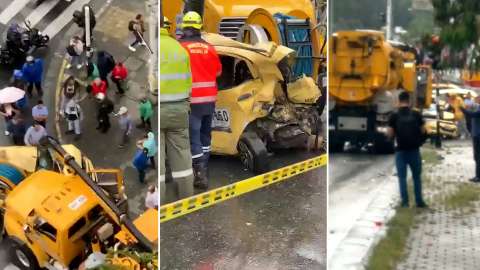 Accidente múltiple dejó 13 heridos en El Poblado, en Medellín
